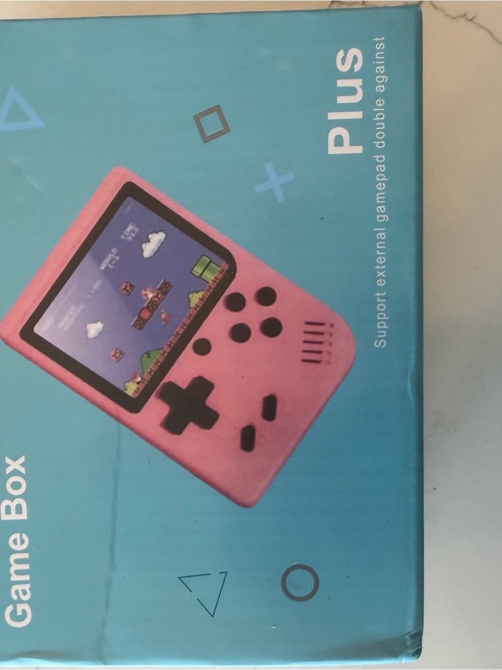 Game Box Plus Retro Handheld Console – Green, 400+ Games Built In - Picture 2 of 8